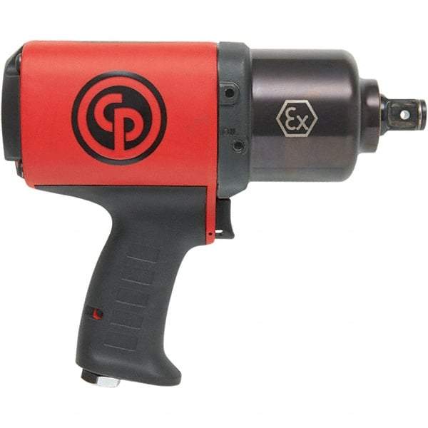 Chicago Pneumatic - 3/4" Drive, 5,100 RPM, 1,290 Ft/Lb Torque Impact Wrench - Pistol Grip Handle, 38 CFM, 90 psi, 3/8" NPT Inlet - Industrial Tool & Supply