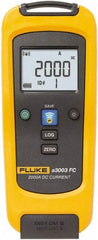 Fluke - A3003FC, CAT IV, CAT III, Digital Wireless Clamp Meter with 2.5197" Clamp On Jaws - 2000 AC/DC Amps, 2000 DC Amps, Measures Current - Industrial Tool & Supply