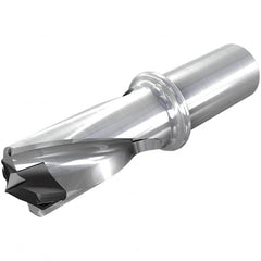 Iscar - 1.417 to 1.453", 8xD, 11.33" Max Depth, 1-1/4" Shank Diam, 1.453" Flute, 15.33" OAL, Replaceable-Tip Drill - Industrial Tool & Supply