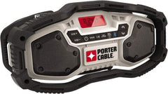 Porter-Cable - LED Worksite Radio - Powered by 120V AC 12V, 20V Max Batteries - Industrial Tool & Supply