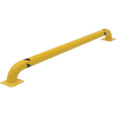 Vestil - 92" Long x 8-15/16" High, Rack Guard - Low Profile - Industrial Tool & Supply