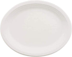Chinet - Chinet Paper Dinnerware, Oval Platter, 9-3/4 x 12-1/2 - White - Industrial Tool & Supply