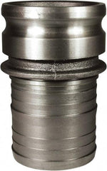 Dixon Valve & Coupling - 4" Ductile Iron Cam & Groove Suction & Discharge Hose Male Adapter Hose Shank - Part E, 100 Max psi - Industrial Tool & Supply