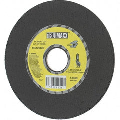 Tru-Maxx - 4-1/2" Aluminum Oxide Cutoff Wheel - 0.0938" Thick, 7/8" Arbor, Use with Portable Tools - Industrial Tool & Supply