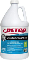 Betco - 1 Gal Jug Pleasant Glass Cleaner - Concentrated, Use on Glass Surfaces - Industrial Tool & Supply
