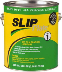 SLIP Plate - 1 Gal Can Lubricant - Black, -75°F to 450°F - Industrial Tool & Supply