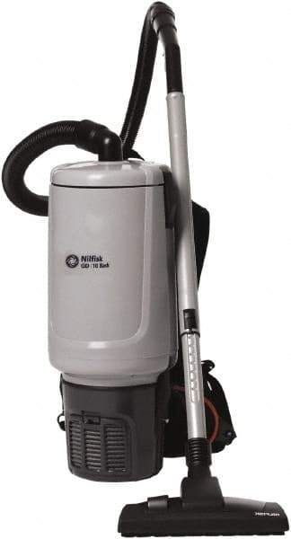 Nilfisk - 1.8 Gal, Plastic Tank, Dry, HEPA Vacuum Cleaner - 10 Amps - Industrial Tool & Supply