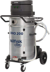 Nilfisk - 14 Gal, Painted Steel Tank, Dry, Machine Shop Vacuum Cleaner - 13.3 Amps - Industrial Tool & Supply