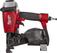 Milwaukee Tool - 1-3/4" Nail Length, 2-1/2 to 3.8mm Nail Diam, 0.12 Gauge Roofing Air Nailer - Industrial Tool & Supply