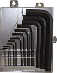 Bondhus - 15 Piece, L-Key Mini Hex Key Set - 0.7 to 17mm Range, Protanium High Torque Steel - Industrial Tool & Supply