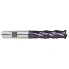 12mm Dia. - 93mm OAL - Variable Helix Firex Carbide - End Mill - 4 FL - Industrial Tool & Supply