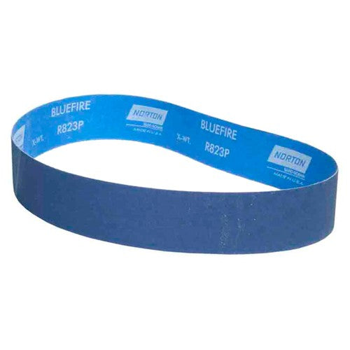 2″ × 36″ NorZon Plus R823 Narrow Belt 120 Grit Zirconia Alumina - Industrial Tool & Supply