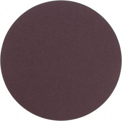 Superior Abrasives - 12" Diam, 80 Grit Aluminum Oxide Adhesive PSA Disc - Medium Grade, Brown, Cloth Backing, Flexible - Industrial Tool & Supply