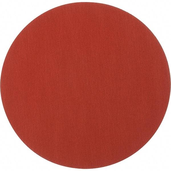 Superior Abrasives - 12" Diam, 60 Grit Ceramic Adhesive PSA Disc - Medium, Cloth Backing, Flexible - Industrial Tool & Supply