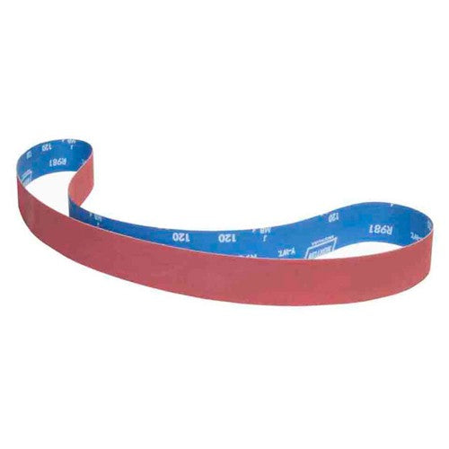 2″ × 72″ SG R981 Narrow Belt 120 Grit Ceramic Aluminum Oxide - Industrial Tool & Supply