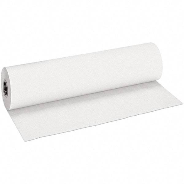 Pacon - Frost White Art Paper Roll - Use with Craft Projects - Industrial Tool & Supply
