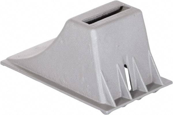 Vestil - 8-1/2" Wide x 8-1/2" High x 15-1/4" Deep, Steel Wheel Chock - Industrial Tool & Supply