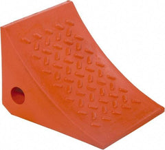 Vestil - 7" Wide x 6" High x 8" Deep, Urethane Wheel Chock - Industrial Tool & Supply