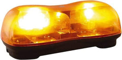 Buyers Products - 320 FPM, Magnetic Mount Emergency Halogen Lightbar Assembly - Powered by 12 to 24 Volts, Amber - Industrial Tool & Supply