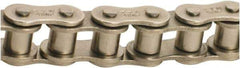 Tritan - 1-1/2" Pitch, ANSI 120, Single Strand Roller Chain - Chain No. 120NP, 28,551 Lb. Capacity, 10 Ft. Long, 7/8" Roller Diam, 1" Roller Width - Industrial Tool & Supply
