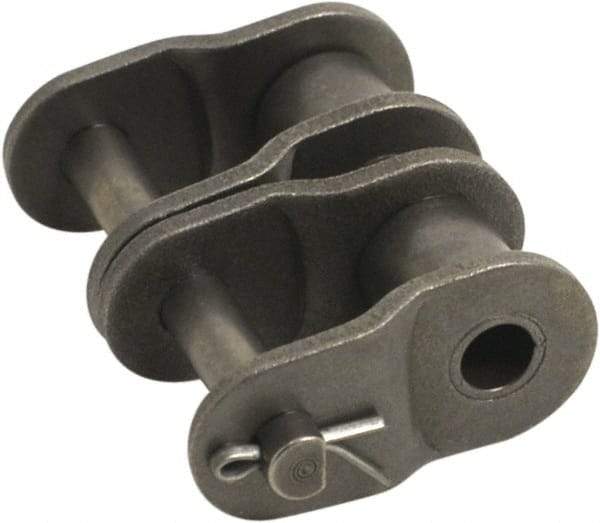 Tritan - 1-1/2" Pitch, Double Strand Roller Chain Offset Link - For Use with Double Strand Chain - Industrial Tool & Supply