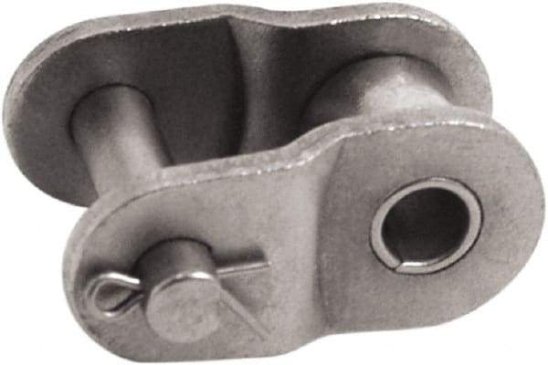 Tritan - 1-1/4" Pitch, ANSI 100, Roller Chain Offset Link - For Use with Single Strand Chain - Industrial Tool & Supply