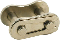 Tritan - 1-1/4" Pitch, ANSI 100, Roller Chain Connecting Link - For Use with Single Strand Chain - Industrial Tool & Supply