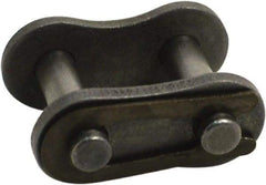 Tritan - 1-1/2" Pitch, Roller Chain Connecting Link - For Use with Single Strand Chain - Industrial Tool & Supply