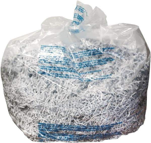 Swingline - Clear Disposable Shredder Waste Collection Bag-100/Roll - Use with All TAA Compliant Swingline Shredder Models - Industrial Tool & Supply