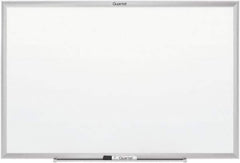 Quartet - 48" High x 72" Wide Magnetic Dry Erase Board - Steel, Includes Z-Bracket - Industrial Tool & Supply