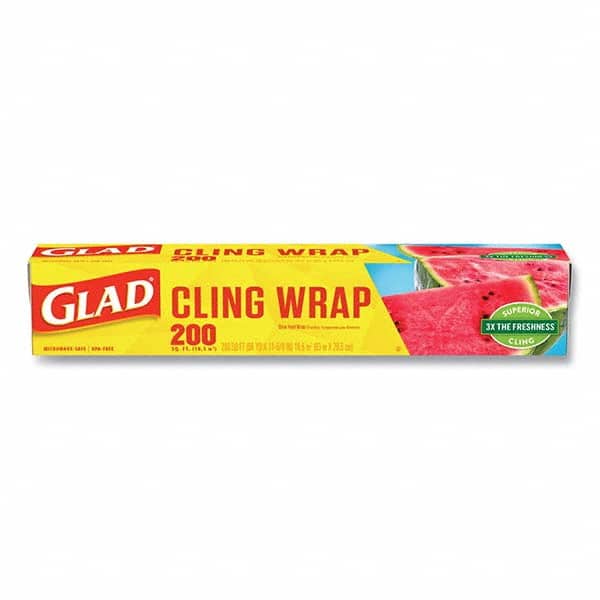 Glad - Foil & Plastic Wrap Breakroom Accessory Type: Plastic Wrap For Use With: Food Protection - Industrial Tool & Supply