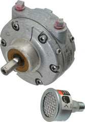 Gast - 3/4 hp Clockwise Hub Air Actuated Motor - 3,000 Max RPM, 1.13" Shaft Length, 4.94" OAL, 1/2" Shaft Diam - Industrial Tool & Supply