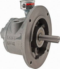 Gast - 1-1/2 hp Reversible NEMA 56C Air Actuated Motor - 3,000 Max RPM, 2.06" Shaft Length, 6.69" OAL, 5/8" Shaft Diam - Industrial Tool & Supply
