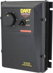 Dart Controls - 2 Max hp, 30 Max RPM, Electric AC DC Motor - 120, 240 V Input - Industrial Tool & Supply