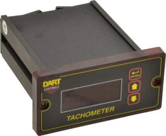 Dart Controls - 4 Digit LED Display Tachometer Counter - Industrial Tool & Supply