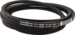 Continental ContiTech - Section 5V, 170" Outside Length, V-Belt - Fiber Reinforced Wingprene Rubber, HY-T Wedge MatchmakerEnvelope, No. 5V1700 - Industrial Tool & Supply