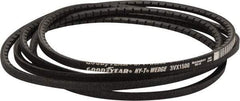 Continental ContiTech - Section 3VX, 150" Outside Length, V-Belt - Fiber Reinforced Wingprene Rubber, HY-T Wedge Matchmaker Cogged, No. 3VX1500 - Industrial Tool & Supply