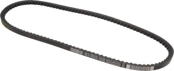 Continental ContiTech - Section 5VX, 49" Outside Length, V-Belt - Fiber Reinforced Wingprene Rubber, HY-T Wedge Matchmaker Cogged, No. 5VX490 - Industrial Tool & Supply