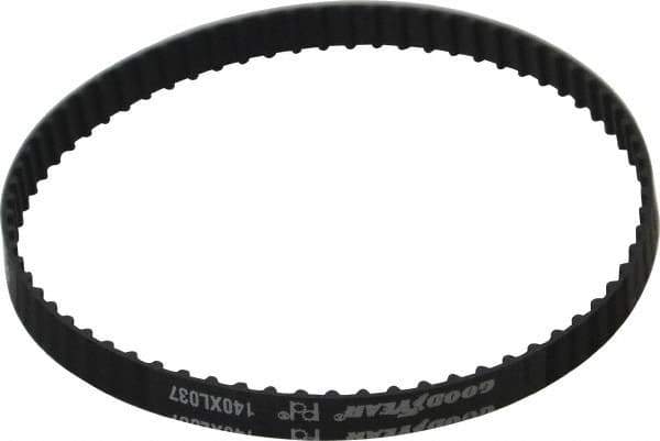 Continental ContiTech - Section XL, 3/8" Wide, Timing Belt - Helanca Weave Stretch Nylon, XL Series Belts Positive Drive, No. 140XL - Industrial Tool & Supply