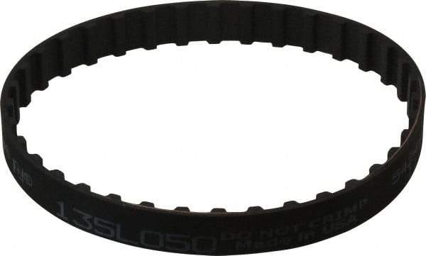 Continental ContiTech - Section L, 1/2" Wide, Timing Belt - Helanca Weave Stretch Nylon, L Series Belts Positive Drive, No. 135L - Industrial Tool & Supply