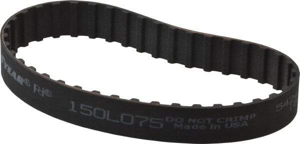 Continental ContiTech - Section L, 3/4" Wide, Timing Belt - Helanca Weave Stretch Nylon, L Series Belts Positive Drive, No. 150L - Industrial Tool & Supply