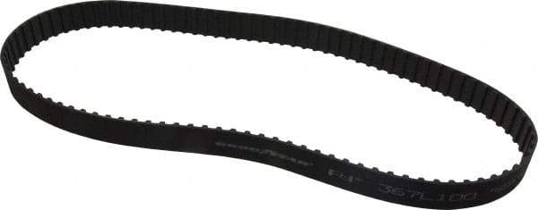 Continental ContiTech - Section L, 1" Wide, Timing Belt - Helanca Weave Stretch Nylon, L Series Belts Positive Drive, No. 367L - Industrial Tool & Supply