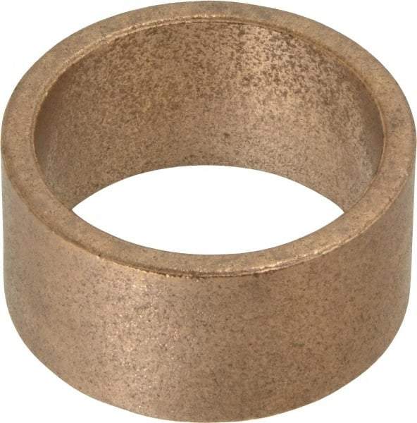 Boston Gear - 1-1/4" Inside x 1-1/2" Outside Diam, Oil Impregnated Bronze SAE-841 Sleeve Bearing - 3/4" OAL - Industrial Tool & Supply