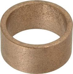 Boston Gear - 1-1/4" Inside x 1-1/2" Outside Diam, Oil Impregnated Bronze SAE-841 Sleeve Bearing - 3/4" OAL - Industrial Tool & Supply