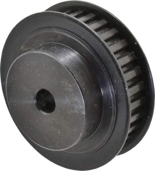 Power Drive - 30 Tooth, 5/16" Inside x 1.89" Outside Diam, Timing Belt Pulley - 1/4, 3/8" Belt Width, 1.91" Pitch Diam, Steel & Cast Iron - Industrial Tool & Supply
