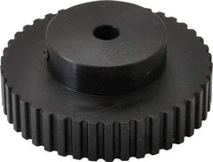 Power Drive - 42 Tooth, 5/16" Inside x 2.654" Outside Diam, Timing Belt Pulley - 1/4, 3/8" Belt Width, 2.674" Pitch Diam, Steel & Cast Iron - Industrial Tool & Supply