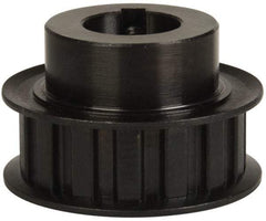 Power Drive - 15 Tooth, 3/4" Inside x 1.76" Outside Diam, Timing Belt Pulley - 1/2" Belt Width, 1.79" Pitch Diam, Steel & Cast Iron - Industrial Tool & Supply
