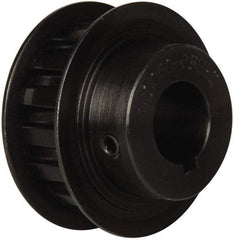 Power Drive - 16 Tooth, 3/4" Inside x 1.88" Outside Diam, Timing Belt Pulley - 1/2" Belt Width, 1.91" Pitch Diam, Steel & Cast Iron - Industrial Tool & Supply