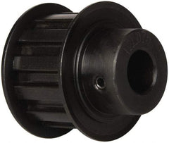 Power Drive - 12 Tooth, 1/2" Inside x 1.402" Outside Diam, Timing Belt Pulley - 3/4" Belt Width, 1.432" Pitch Diam, Steel & Cast Iron - Industrial Tool & Supply