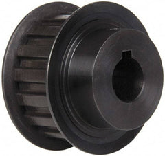Power Drive - 16 Tooth, 5/8" Inside x 1.88" Outside Diam, Timing Belt Pulley - 3/4" Belt Width, 1.91" Pitch Diam, Steel & Cast Iron - Industrial Tool & Supply